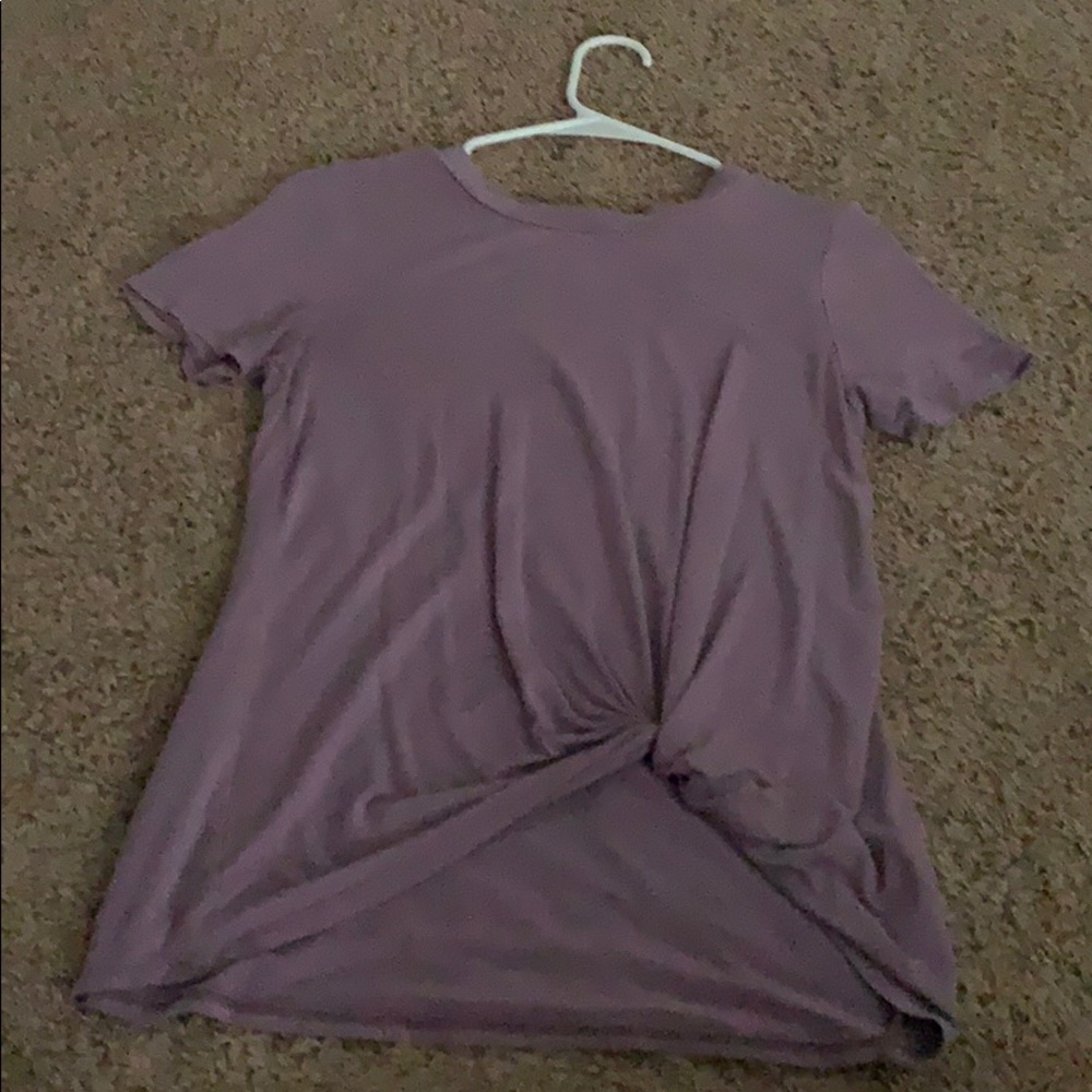 Purple shirt